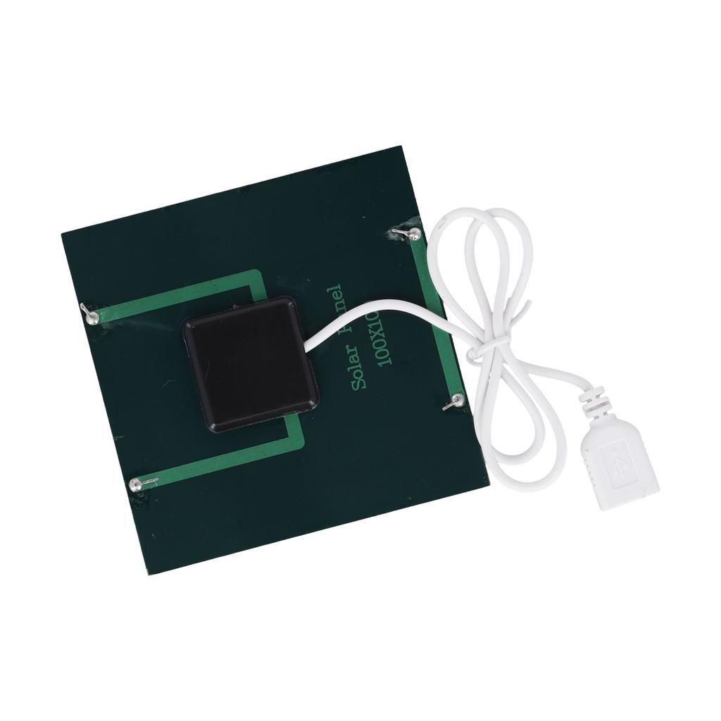 5V 5W Solar Panel Output USB Outdoor Portable Solar System Mobile Phone Chargers Solar Panel Battery Module Generation Board