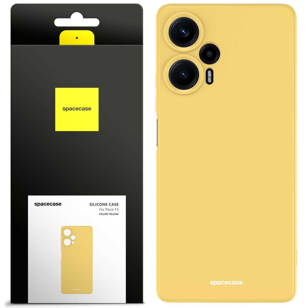 Sc Silicone Case Poco F5 Yellow
