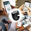 Drahtloser Fernauslöser Finger-Scroller Seitenumblättern Selfie-Taste Handy-Controller für Schule Auto Zuhause Reisen und Camping