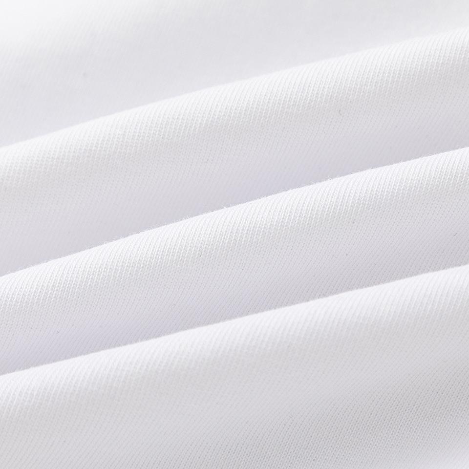 Off-White New Color Letter Arrow Pattern Round Neck Pullover Short Sleeved Men's and Women's T-shirts for Spring and Summer 2025