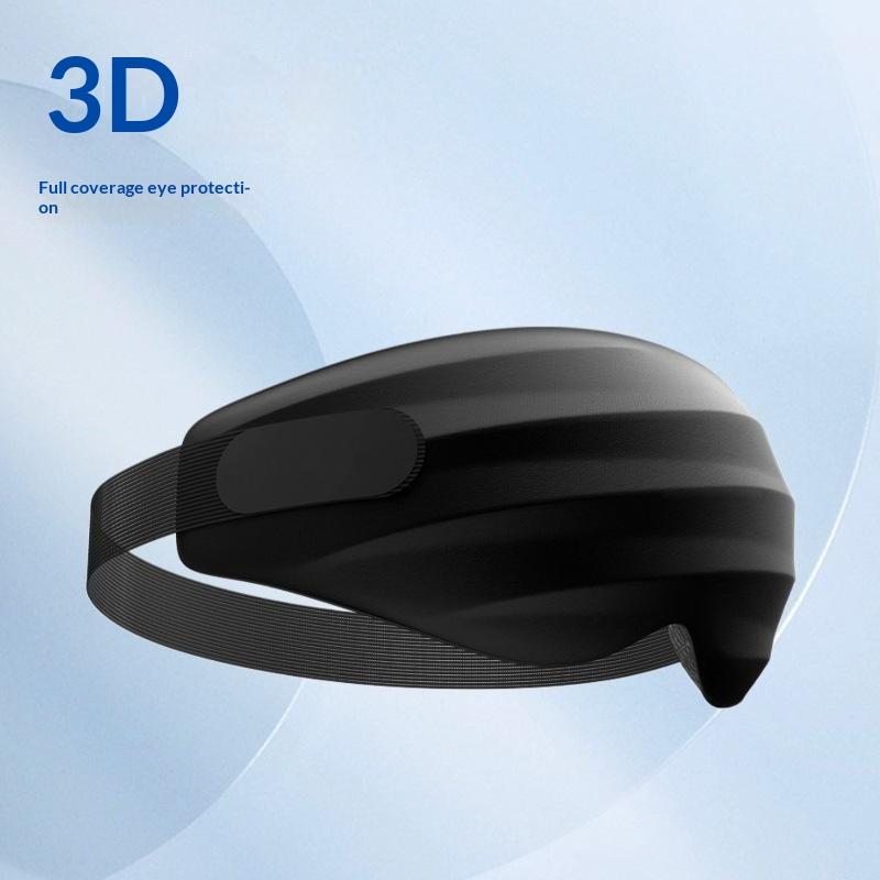 3D Sleeping Eyepatch Mask Block Out Light Eye Mask Soft Cover Rest Relax Sleep Aid Portable Blindfold Travel Eyepatch New