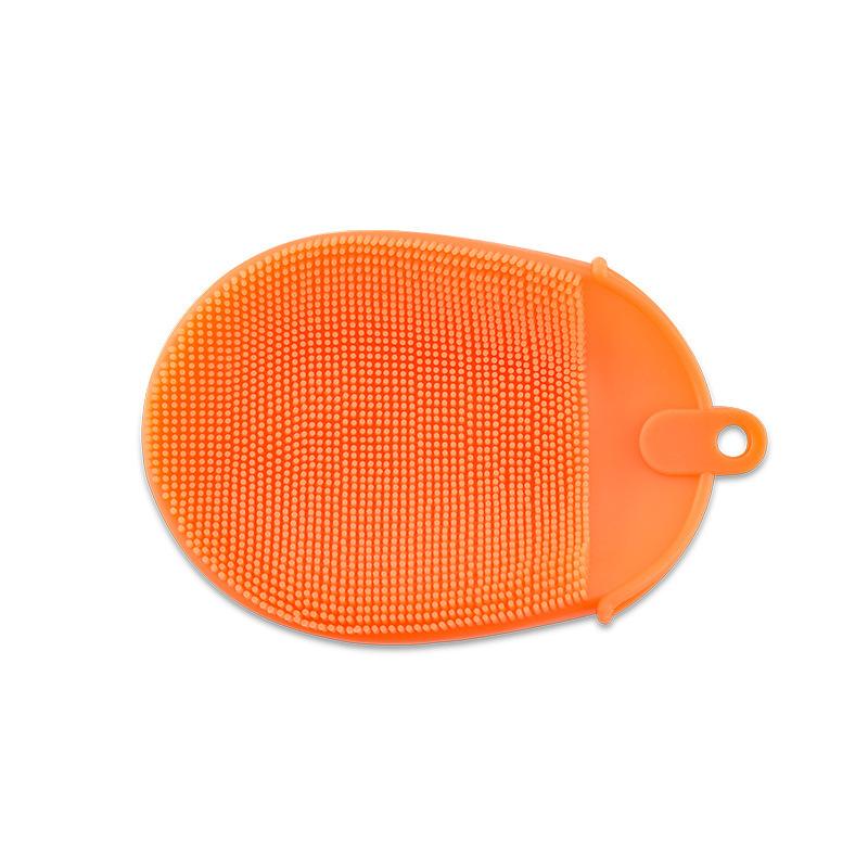 TPE Bath Scrubbing Gloves Household Multifunctional Massage Bath Gloves New Kitchen Cleaning Dishwashing Brushes Scouring Pads