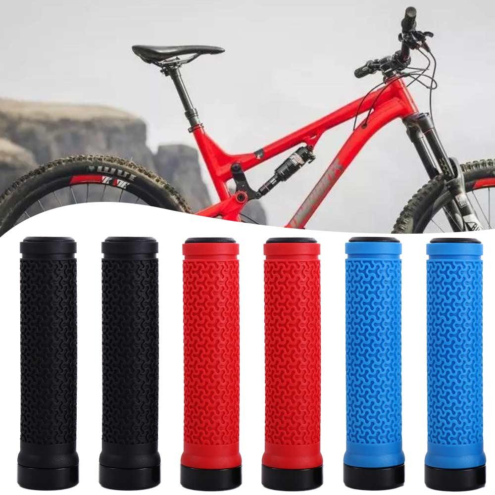 Mountain Bike MTB Grips Bike Grip Cover Bicycle Handlebar Grips Bicycle Grips Bike Handlebar Cover