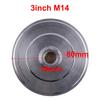 4inch Backer Pad Diamond Polishing Pad Aluminum Base Backing Holder M14 M10 M16