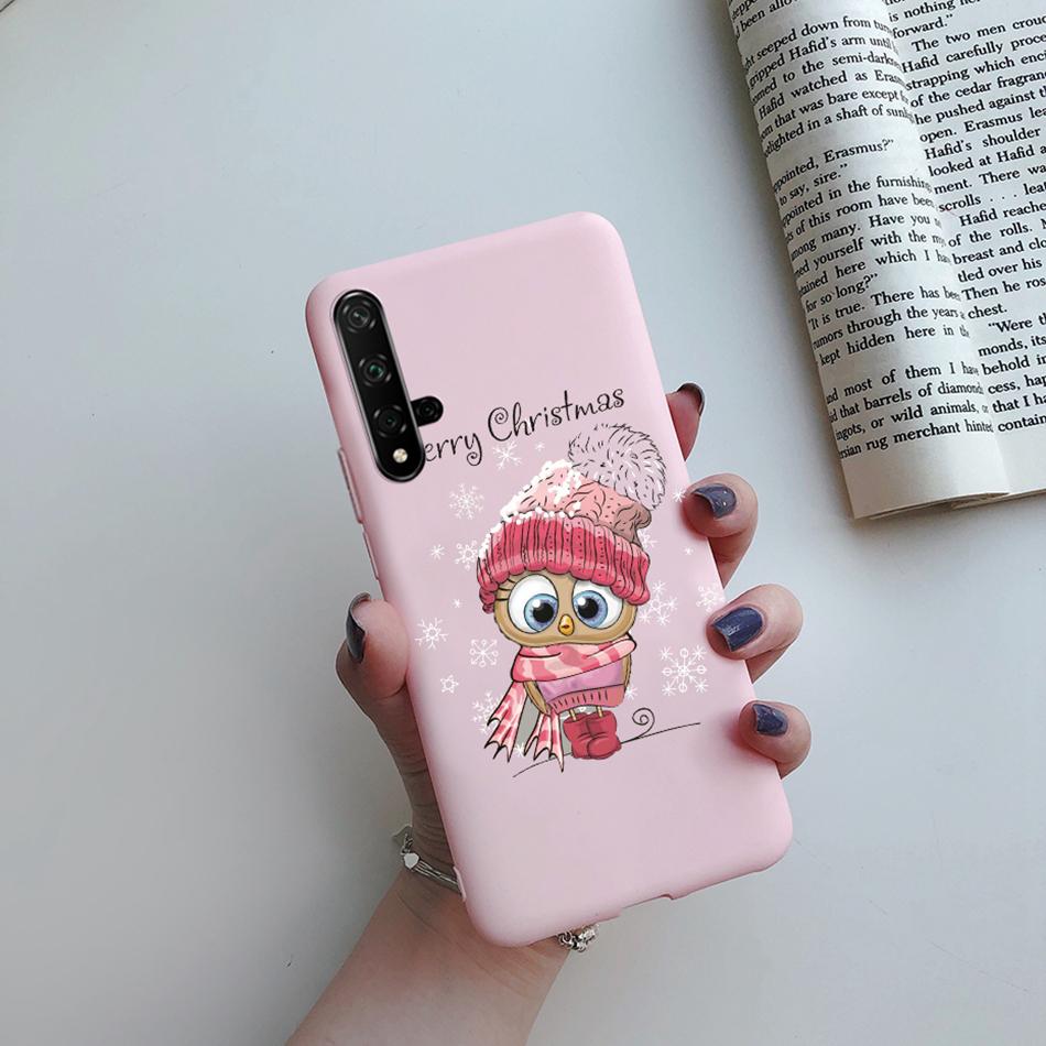 For Honor 20 Case Cartoons Love Heart TPU Funda For Huawei Honor 20 Pro Lite YAL-L21 YAL-L41 20S MAR-LX1H Back Cover Phone Case