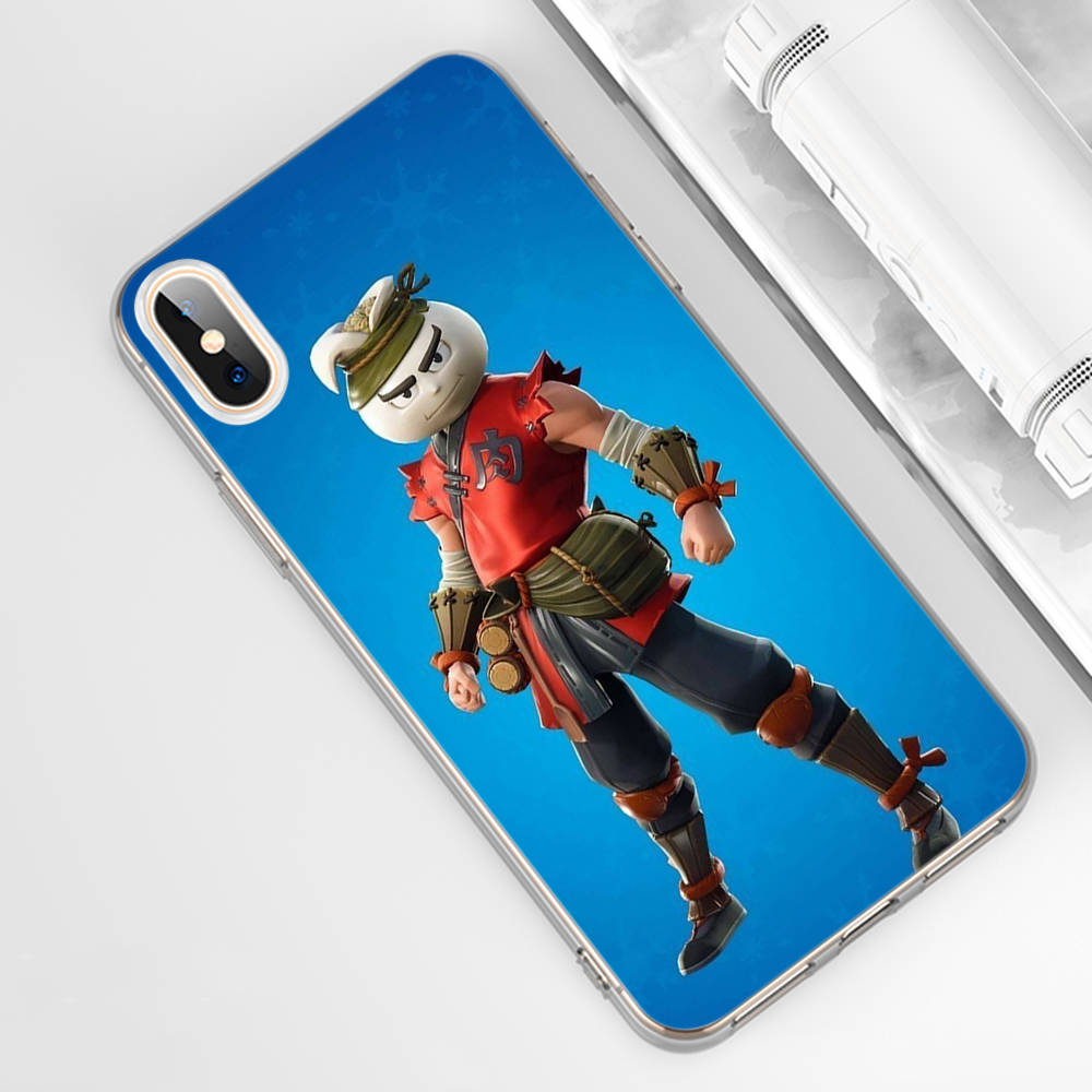 RT89 Fun Fortnite Hülle für Samsung A04 A14 A23 A34 A54 M23 M33 M52 M53 Realme 10 9 C30S C35 C55 VIVO Y02S Y21 Y33S Y51 X80 Pro Klare Abdeckung