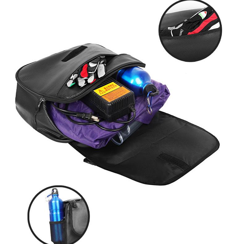 Waterproof Bicycle Pannier Bag Heavy Duty Thickened Bike Rear Seat Bag for Electric Bicycle Scooter Travel