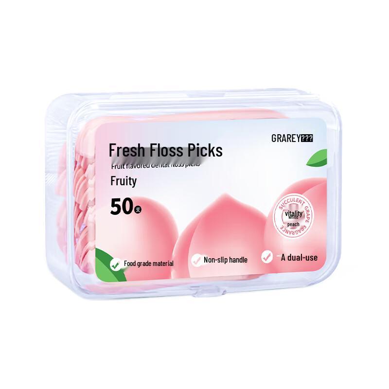 

GRAREY MNS-417 Peach Flavored Dental Floss