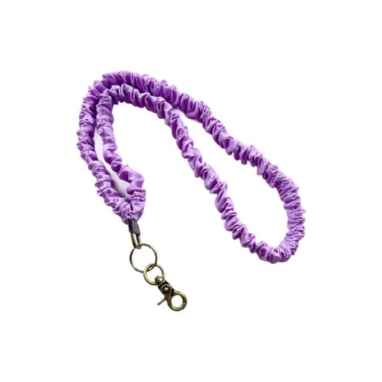 

Resilient Polyester Neck Straps with Printed Design Multifunction Keychain Holder for Daily Use Stretchy Straps