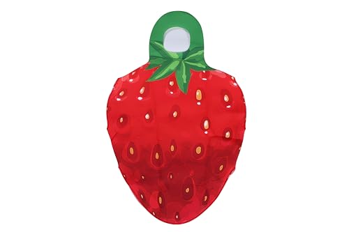 [kitamurasyokai] Strawberry Cosplay Costume, Fruit Costume, Halloween Costume, Fun Item, Cute Item for Parties and Events, Unisex, One Size Fits All A