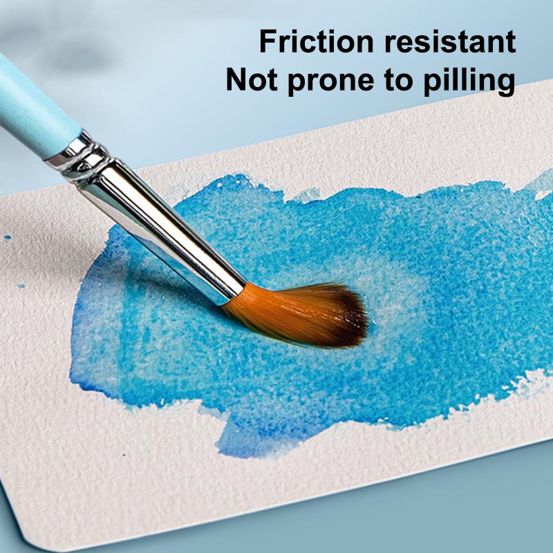 Quadrato/Rotondo 300G 25 Fogli Carta Professionale per Acquerello Cartolina Per Pittura Materiali da Disegno Scolastici