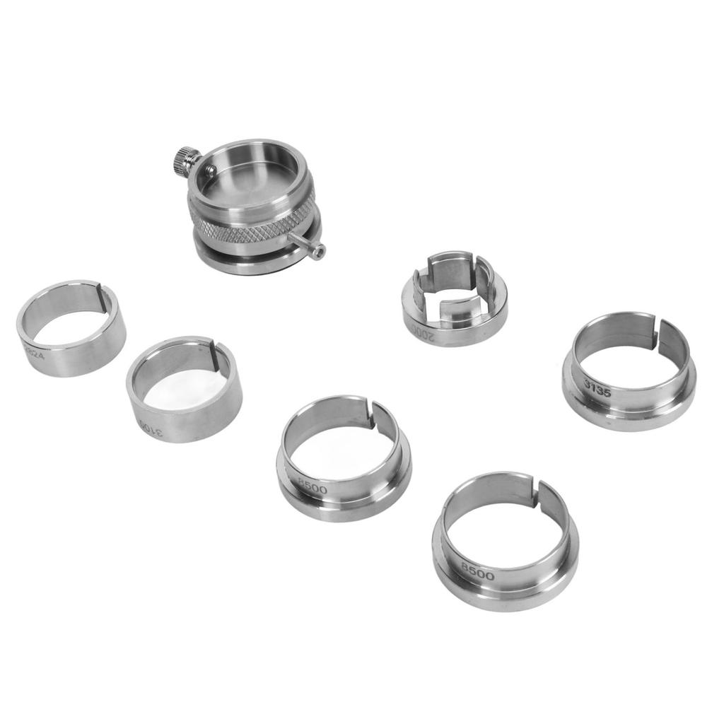 7PCS Watch Movement Base Holder Kit for 2824 2671 3135 8500 3100 7750 2000 Movement