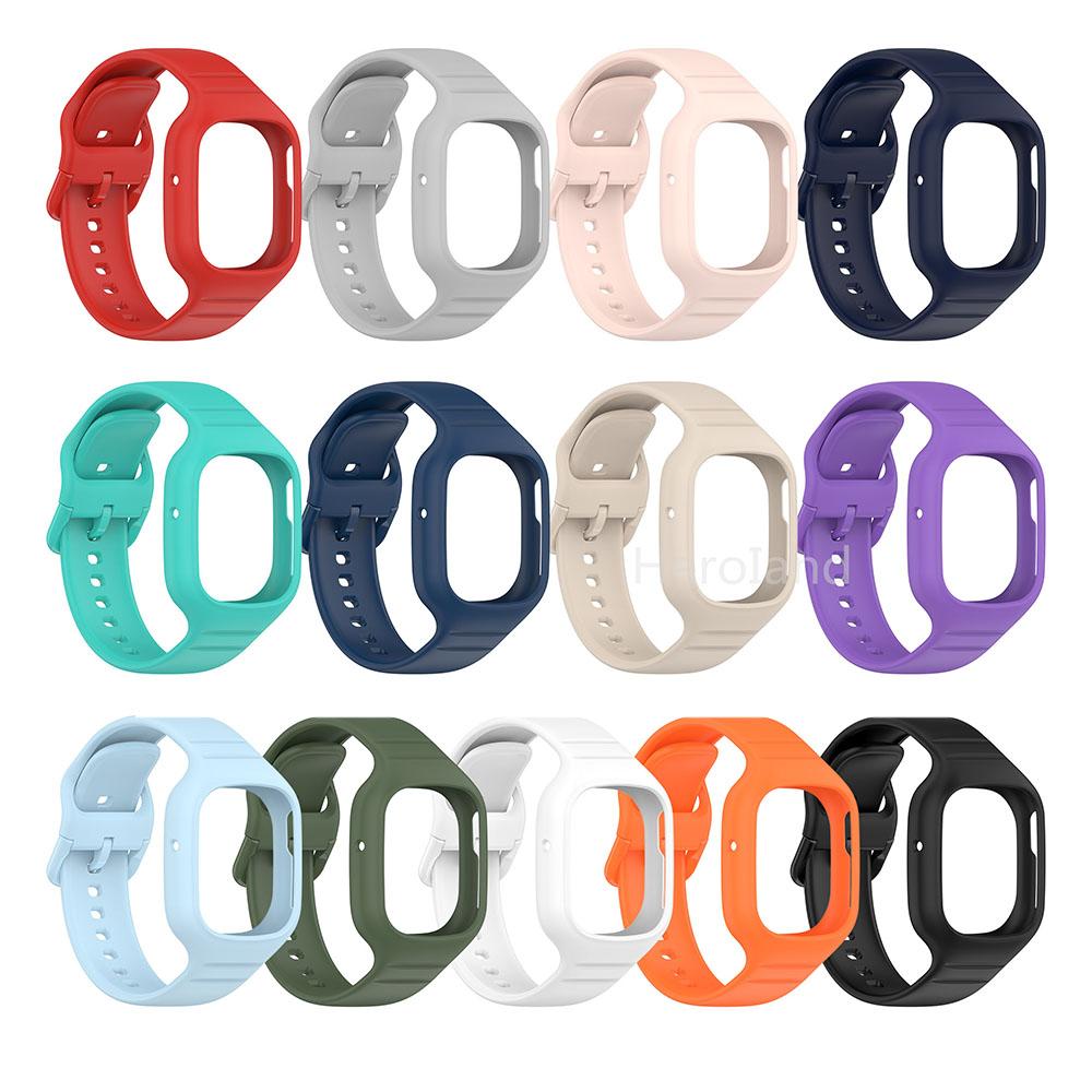 Sportovní silikonový řemínek k hodinkám pro Huawei Honor Watch 4 řemínek Smarwatch náramek pro Honor Watch4 příslušenství 2 v 1 řemínek