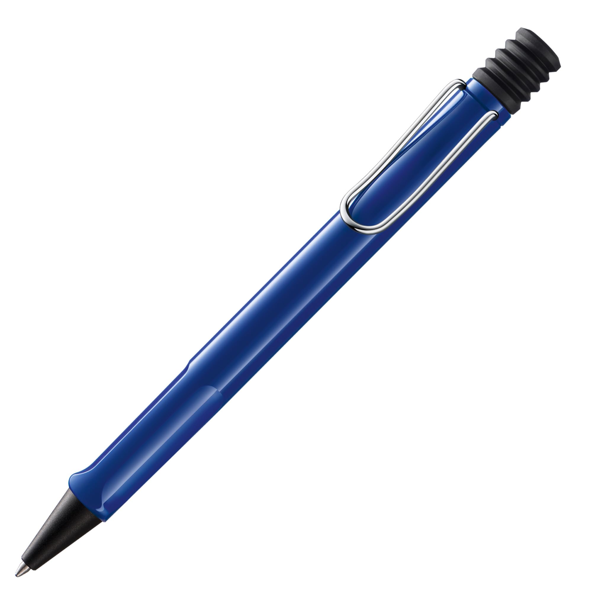 

LAMY Safari Blue Ballpoint Pen Ergonomic Medium Line Width Comfortable for Long Writing Times Made from Durable ASA Plastic Includes LAMY M 16 Refill синий