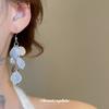 Seaside Vacation Style Shell Disc Long Fringed Earrings Niche Design Earrings Earrings Light Luxury High-end Women