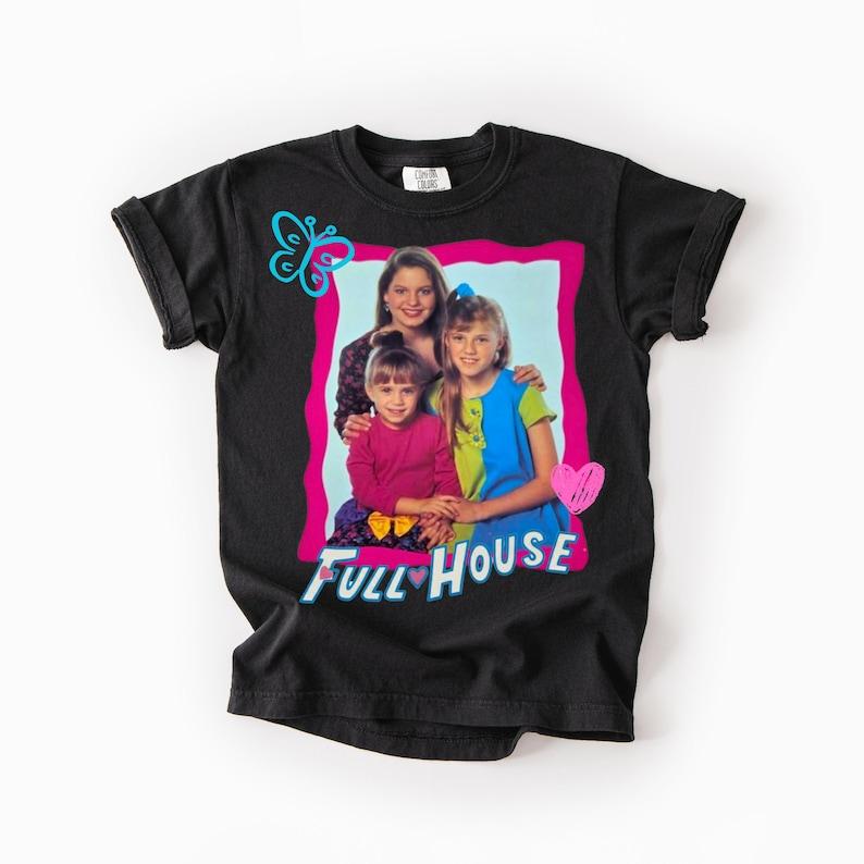 Full House Youth T-Shirt | Comfort Colors Retro Inspired 90s Tee 120