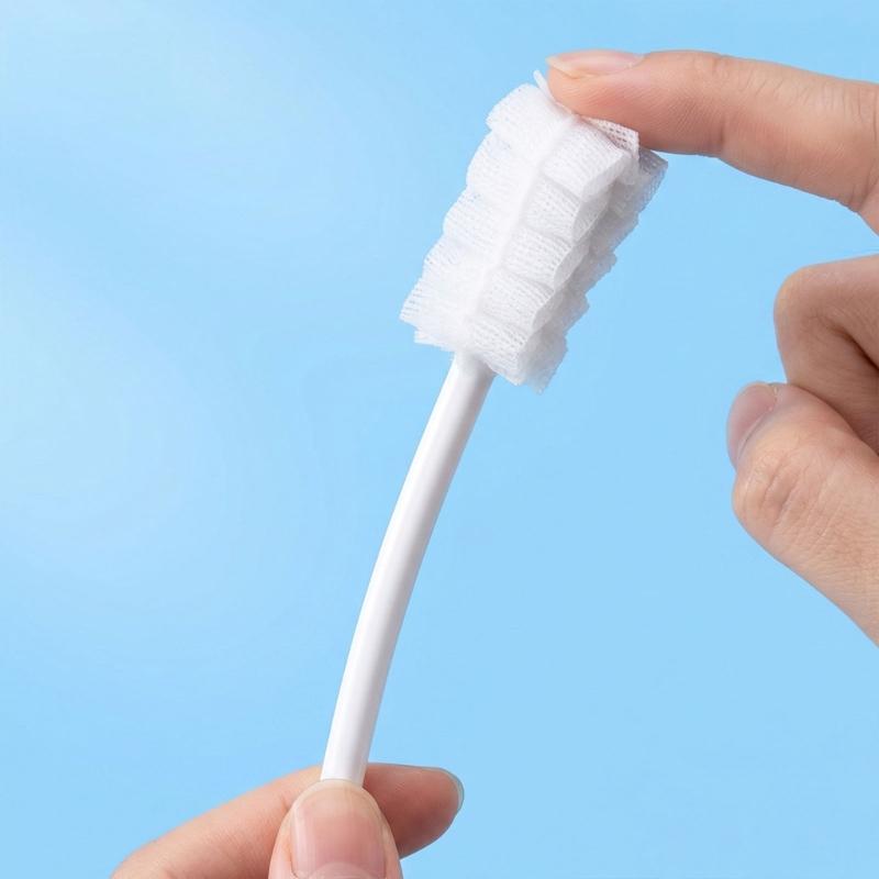 Pet Chew Toothbrush for Kittens and Puppies, Soft Gauze Texture Wipes Food Particles During Routine Dental Care