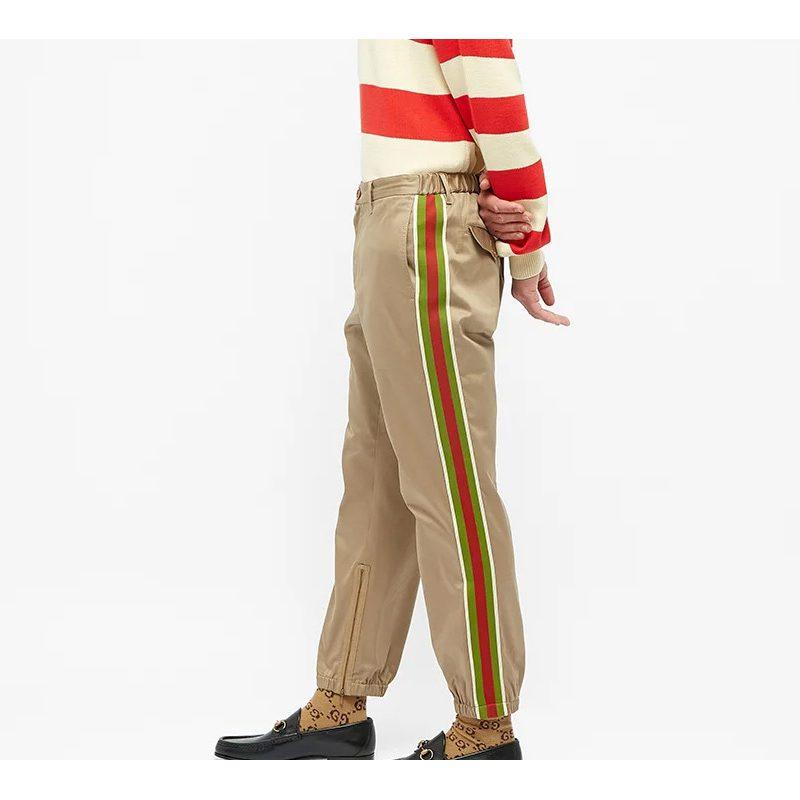 GUCCI Side Striped Trousers 604187-XDA1R-2821