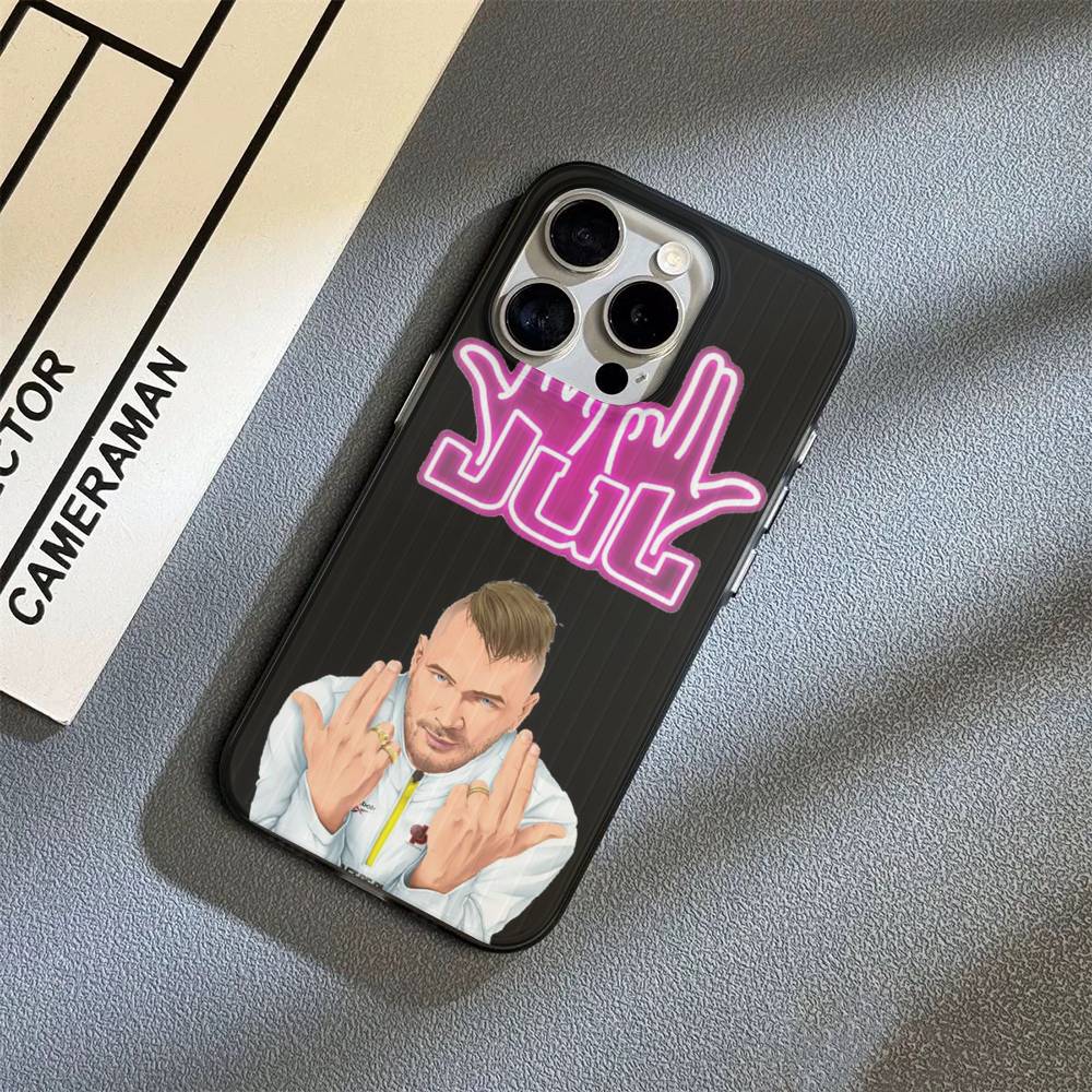 

Чехол для телефона Rapper JuL C est Pas Des Lol для IPhone 16 15 11 12 13 14 17 Pro Max PLUS Pro, мягкий гофрированный силиконовый задний чехол iPhone 14pro max