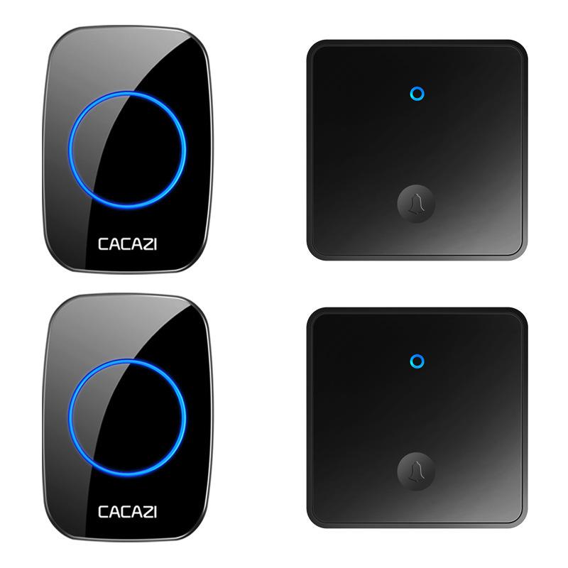 Smart Wireless Doorbell: Self-Powered, Large Panel, Ultra-Long Range, Waterproof, Elderly Call Button