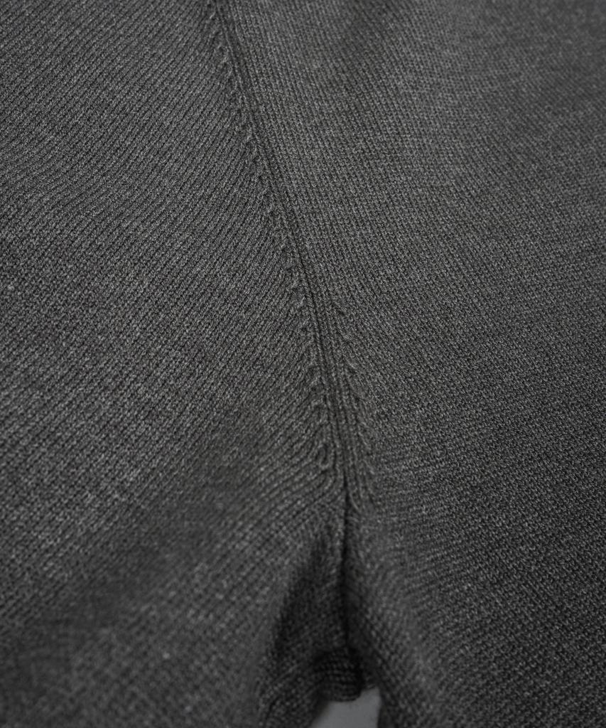 BIRBANTE Soft Washable Collared Knit - Charcoal