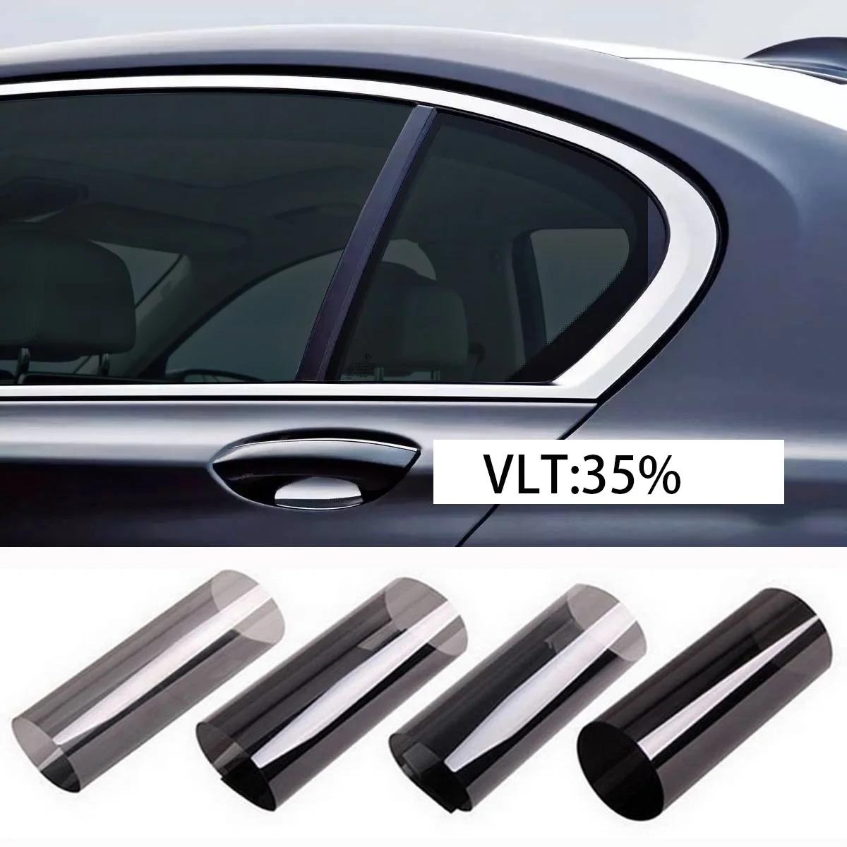 5/15/35/50 % VLT Black Window Tint