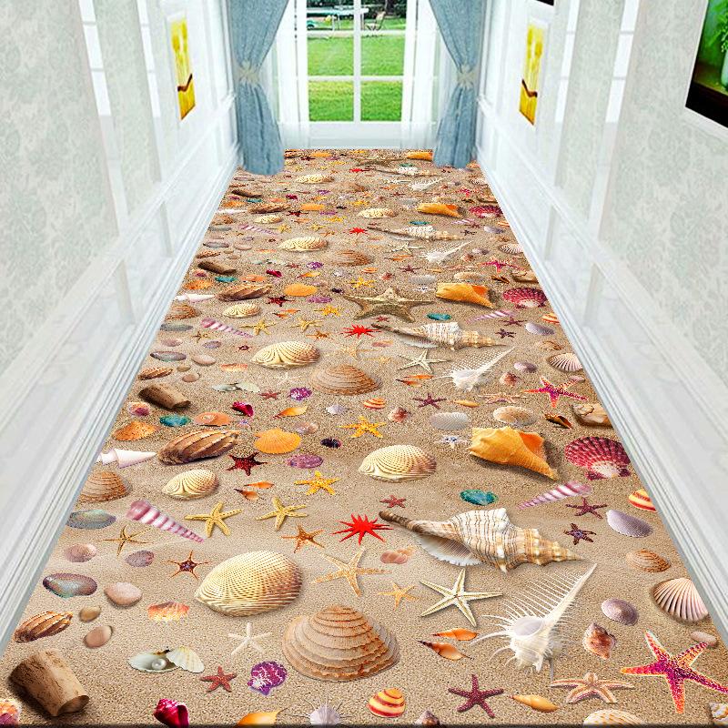 3D Living Room Cobblestone Floor Mat Carpet Bedroom Full Bed Bedside Crawling Mat Coffee Table Entrance Door Mat