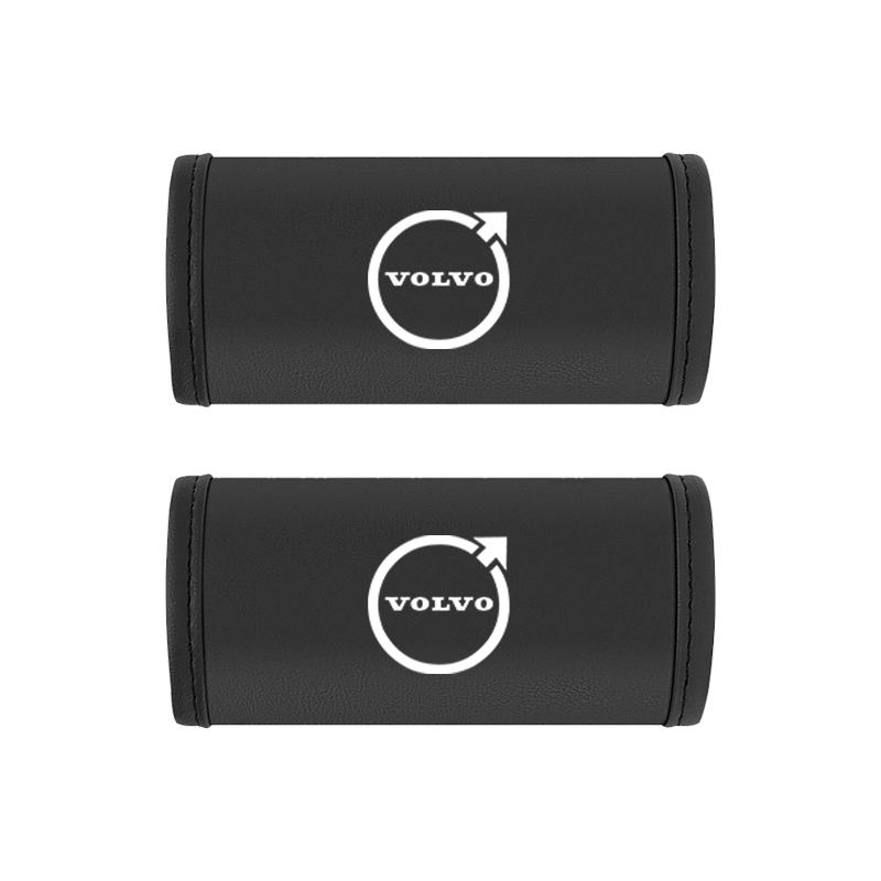 

2Pcs Car Anti Slip Pull Glove Leather Handle Protector Cover For Volvo XC90 V90 V60 XC60 V40 EC40 EX40 S80 S60 S90 C40 XC40 V70