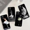 Ballerina Ballet Dancer Girl Phone Case For iPhone 15 16 14 Plus 13 12 Mini 11 Pro Max X XR XS Max 7 8 Back Cover