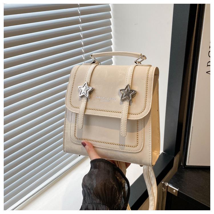 2024 Retro Lässiger Damenrucksack: Stilvolles Design für Studenten