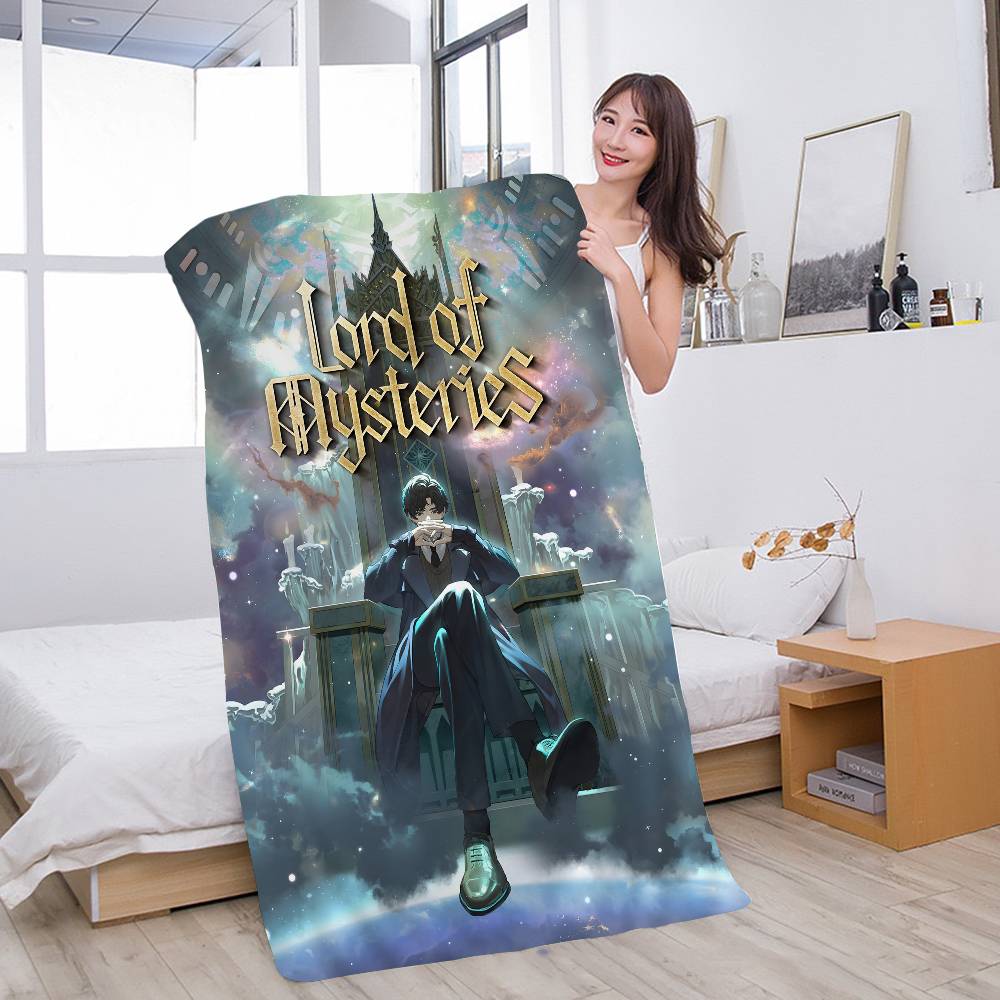 Lord of Mysteries Anime Microfiber Blanket Quick Drying Beach Towels Oversized Printing Super Absorbent Pool Towel Blanket