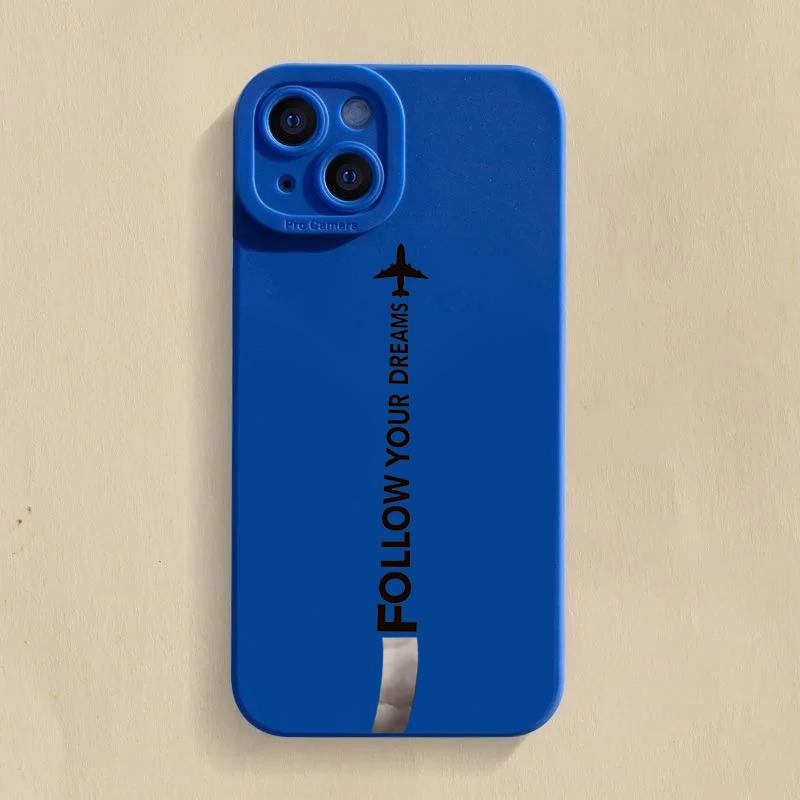 Coque de téléphone Desian inspirée du voyage en avion pour iPhone 15 14 11 12 13 16 Pro Max Mini 7 8 Plus X XR XS Max 16E SE