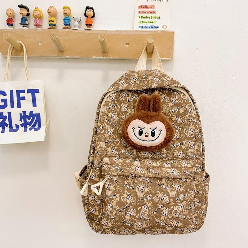 Children's kindergarten backpack new versatile cartoon cute student schoolbag trendy fashion printed backpack