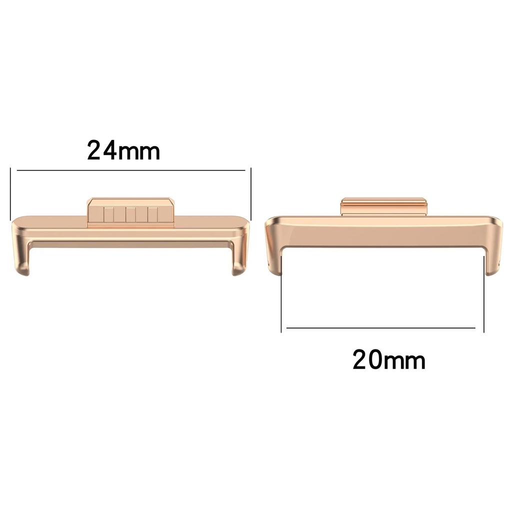 1Pair Adapter For Huawei Watch Fit 3 Strap 20mm Smartwatch 316L Stainless Steel Connector Accessories for Huawei fit2/1 band