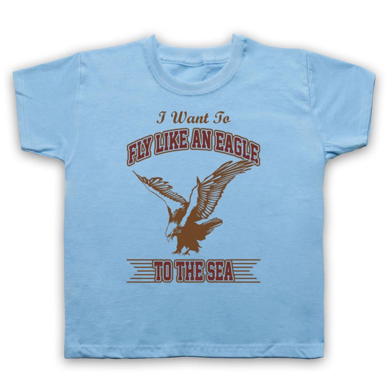FLY LIKE AN EAGLE UNOFFICIAL STEVE MILLER BAND ROCK KIDS CHILDS T-shirt 120