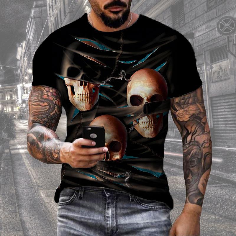 Men T-Shirt Women Tees 3D Print Short Sleeve Comfortable Sportwear T Shirts