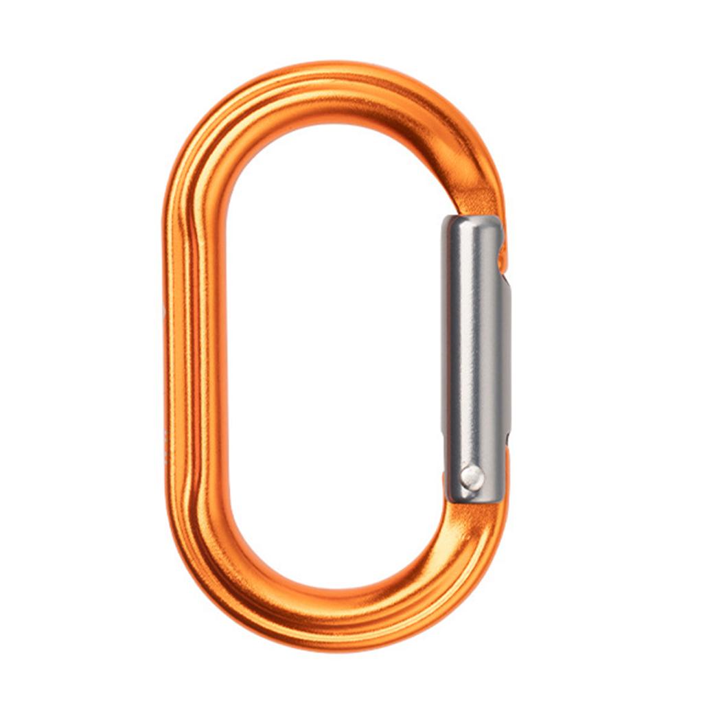 Rock Climbing Carabiner Light Weights Twist Carabiner Hook with Screwgate Spring Snap Keychains Clip Hook Buckle