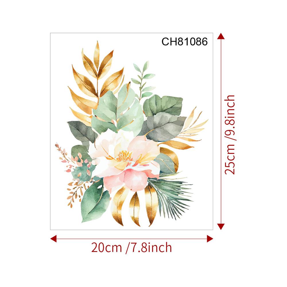 

Cartoon Plant Animal Toilet Stickers Watercolor Hand Drawn Sea Jellyfish Wall Sticker Bathroom Decor Decals Self Adhesive Mural