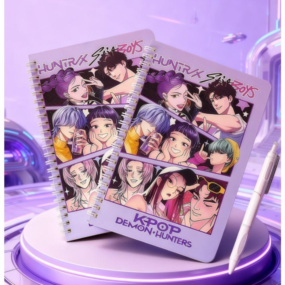 Latest Popular Popular KOREAN POP Demon Hunt Girl Group High-value Stationery Kit for Students, also suitable for present-giving