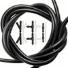 Windshield Washer Nozzle Kit with 6-Connector Set & 4 Dual-Hole Spray Patterns - Durable, Easy Install, Fits Most Vehicles