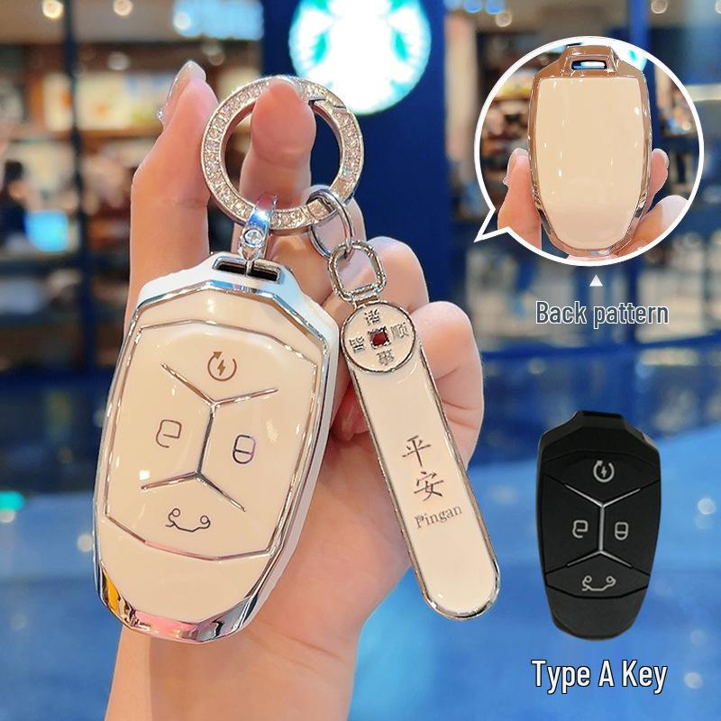 Lynk & Co 03 Key Case: 2025 Model, Men's & Women's Protective Shell with Buckle