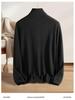 Men's 100% Pure Cashmere High-Neck Sweater - Autumn/Winter White Knit Base Layer