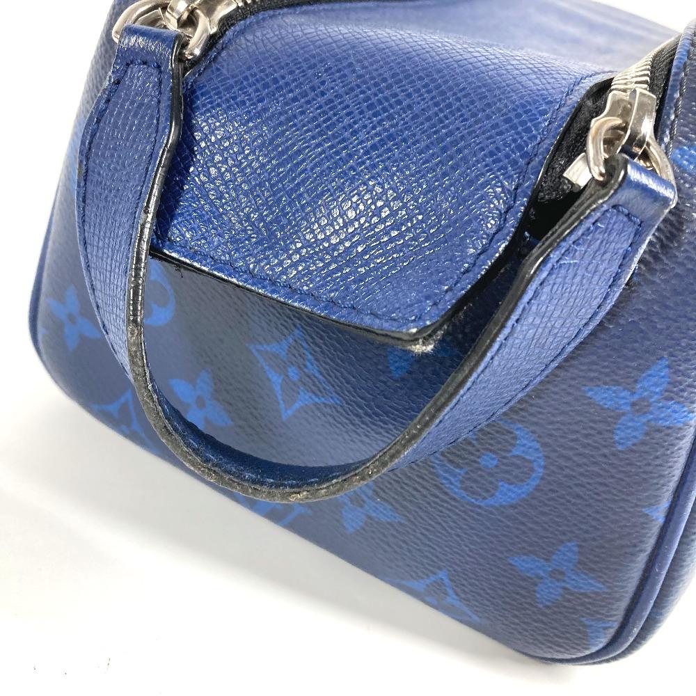 Louis Vuitton M30849  Taigalama dopp-kit Pouch Hand Bag Clutch Bag blue