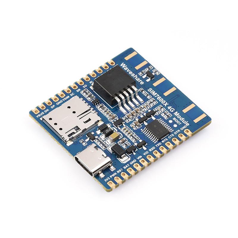 SIM7600G-H Global 4G/3G/2G Communication Module with GNSS Positioning