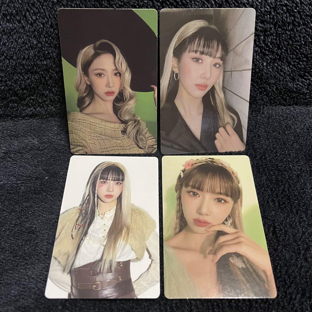 

[USED] Dreamcatcher Yoohyeon Trading Card Set of 4 Save us