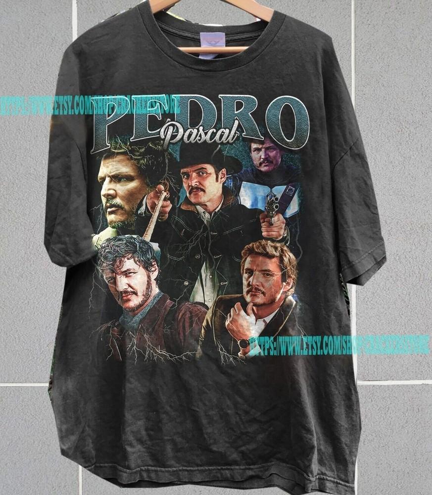 Pedro Pascal Unisex Shirt  Actor Pedro Pascal Vintage 90039; Shirt Unisex T-Shirt S