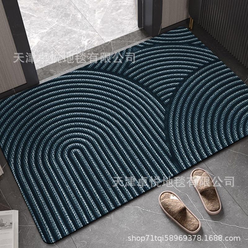 Bathroom Mat Absorbent and Non Slip Mat Toilet Door Carpet Shower Mat Toilet Floor Mat