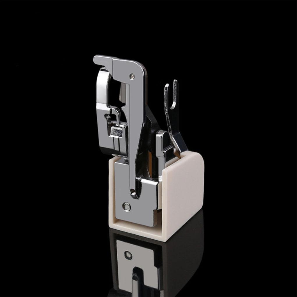 Overlock Sewing Machine Side Trimmer Presser DIY Press Foot for All Low Shank Sewing Machine Attachment Replacement for Singer