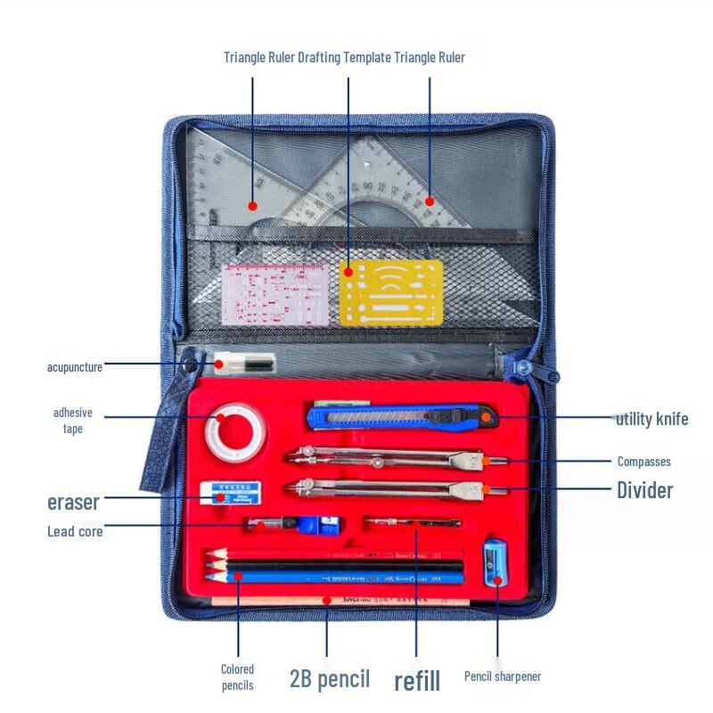WYZY Professional Topographic Drawing Tool Kit