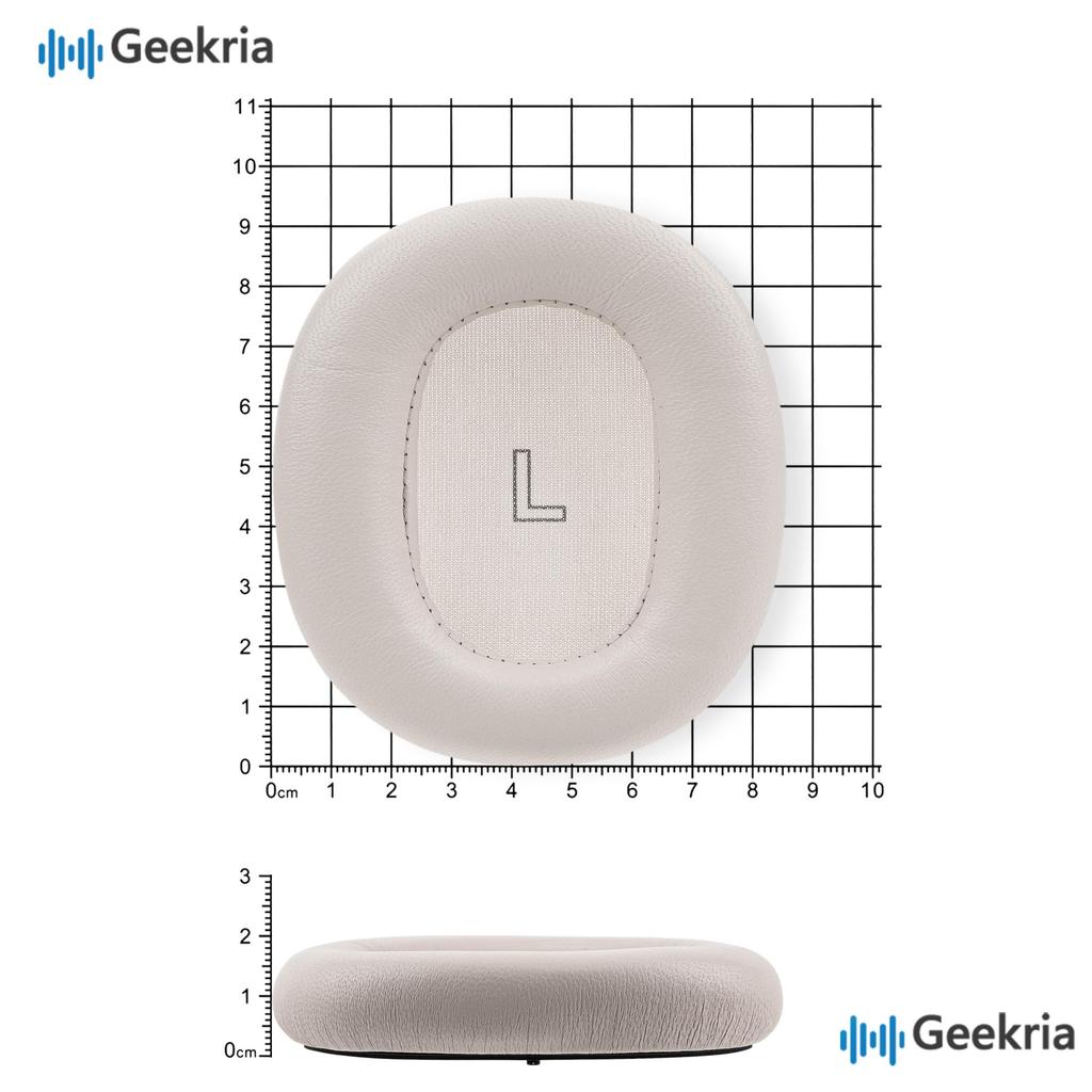 Geekria Elite Earpads Compatible with Bang & Olufsen Beoplay H95 (1266100) Headphones, Lambskin Ear Pads/Ear Cups (Gold Tone)